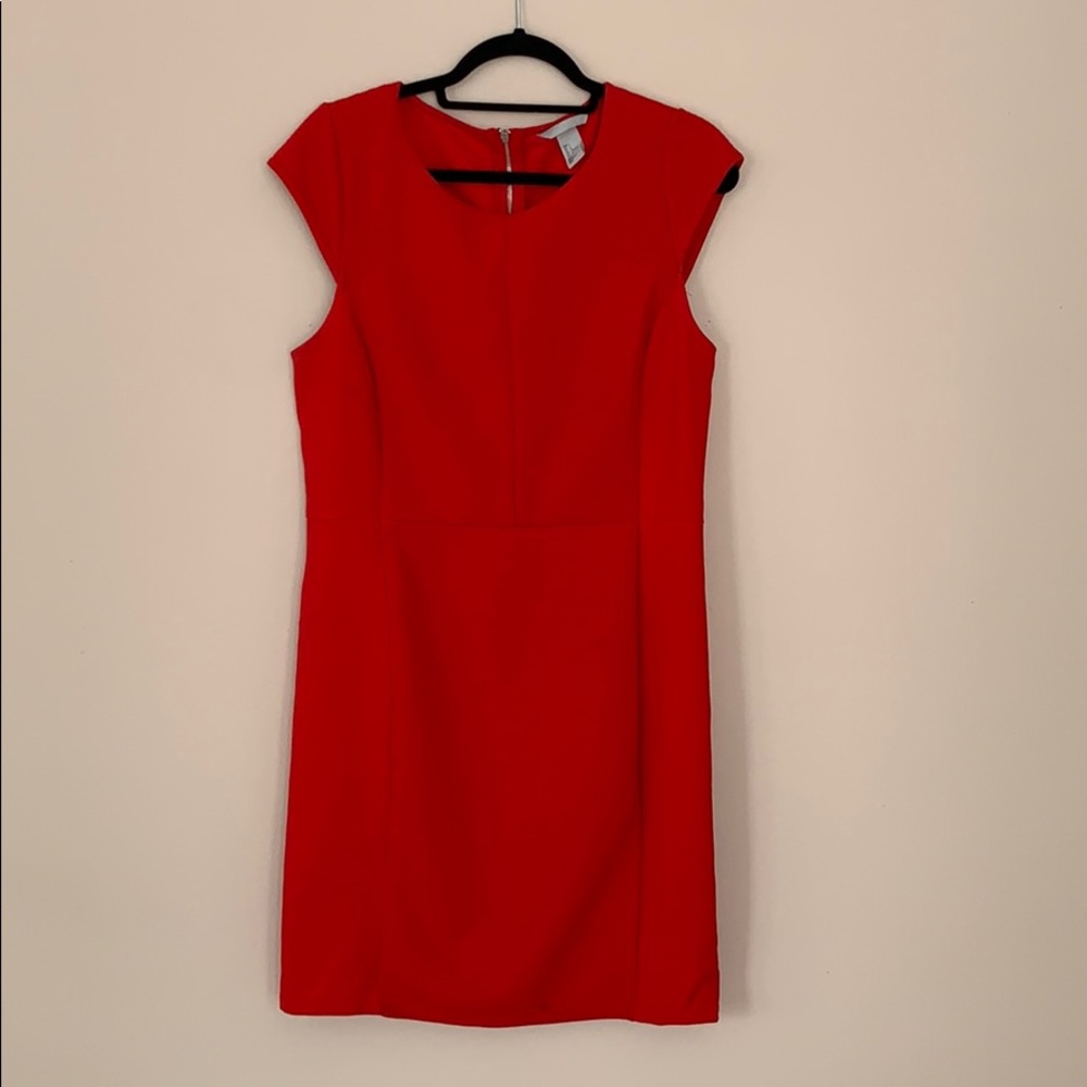 Fitted Cap Sleeve Dress